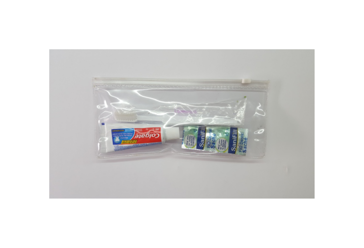 ESTOJINHO ZIP PVC CRISTAL- 20x10cm | ZIP 18