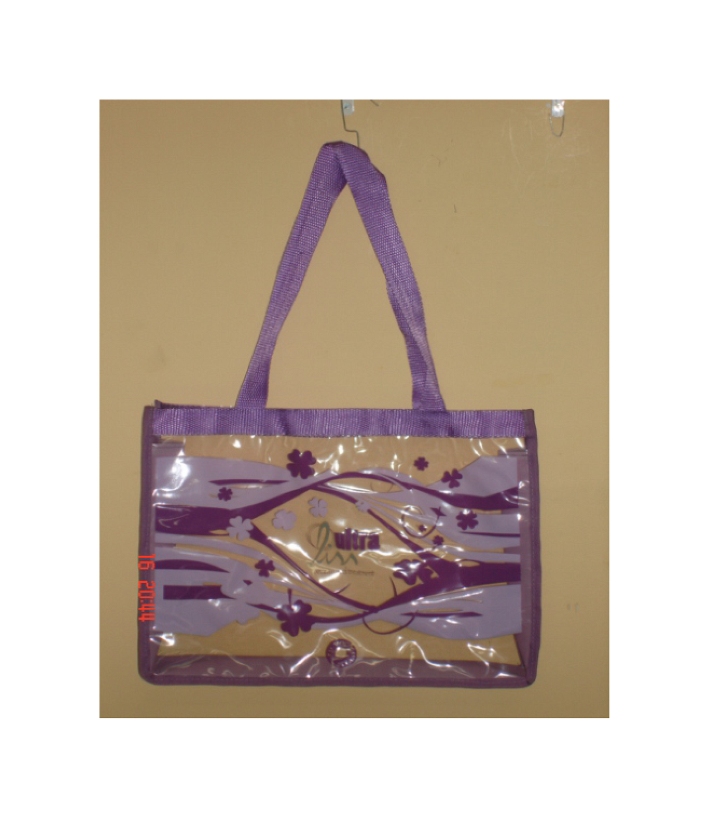SACOLA PVC CRISTAL- 40x32x10cm | SP 83