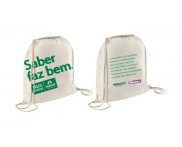 MOCHILAS PVC ALGODÃO CRÚ | MO 18 (24x30cm)