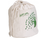 MOCHILAS PVC ALGODÃO CRÚ | MO 22 (22x22x35cm)