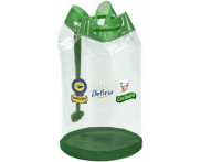 MOCHILAS PVC CRISTAL | MO 38 (18x18x30cm)