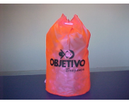 MOCHILAS PVC LARANJA | MO 07 (18x18x32cm)