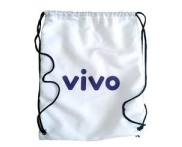 MOCHILA SACO NYLON PVC | MO 49 (33x43cm)