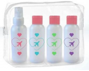 NECESSAIRE EM PVC CRISTAL | NE 23 (20x15x6cm)