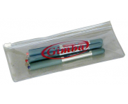 PASTA ZIP ZAP PVC CRISTAL- 22x10cm
