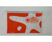 PASTA ZIP ZAP PVC CRISTAL- 24x18cm