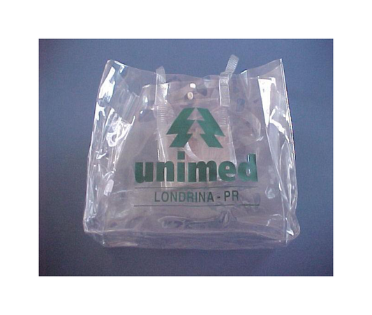 SACOLA PVC CRISTAL- 40x30x10cm | SP 34