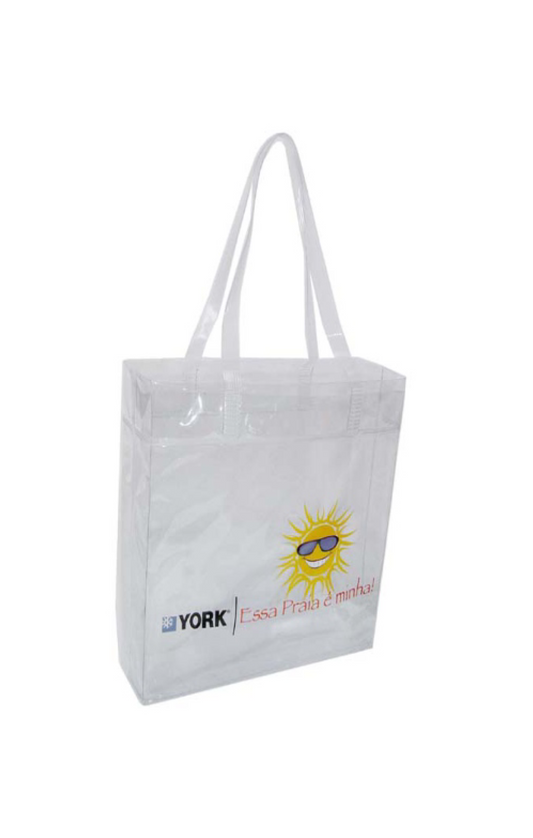 SACOLA PVC BRANCO- 24x34cm | SP 38