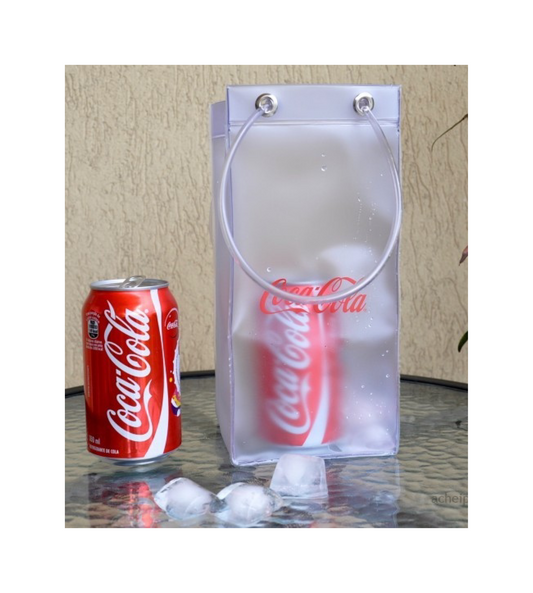 SACOLA PVC CRISTAL- 14x8x30cm | SP 48