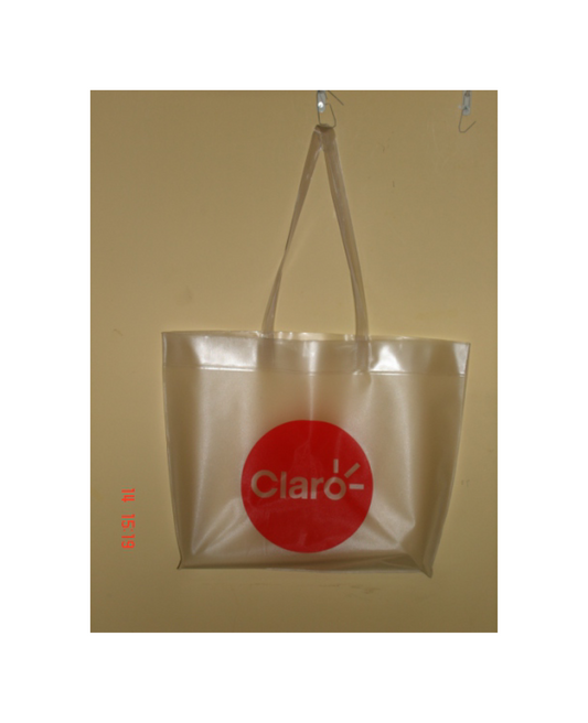 SACOLA PVC SARJA - 40x32x8cm | SP 09