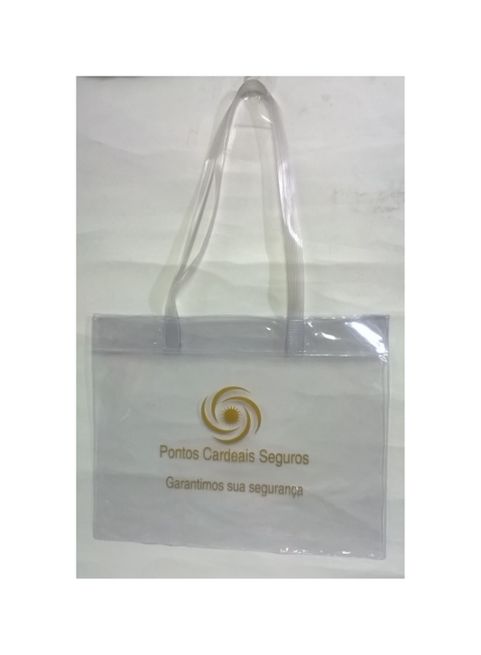 SACOLA PVC CRISTAL- 40x32cm | SP 57