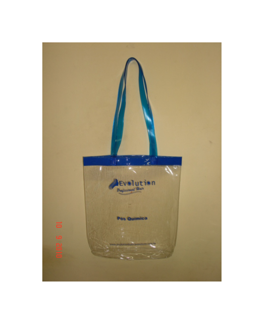 SACOLA PVC CRISTAL- 26x35x12cm | SP 15