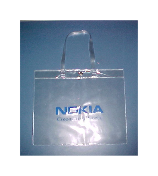 SACOLA PVC BRANCO- 35x35cm | SP 60