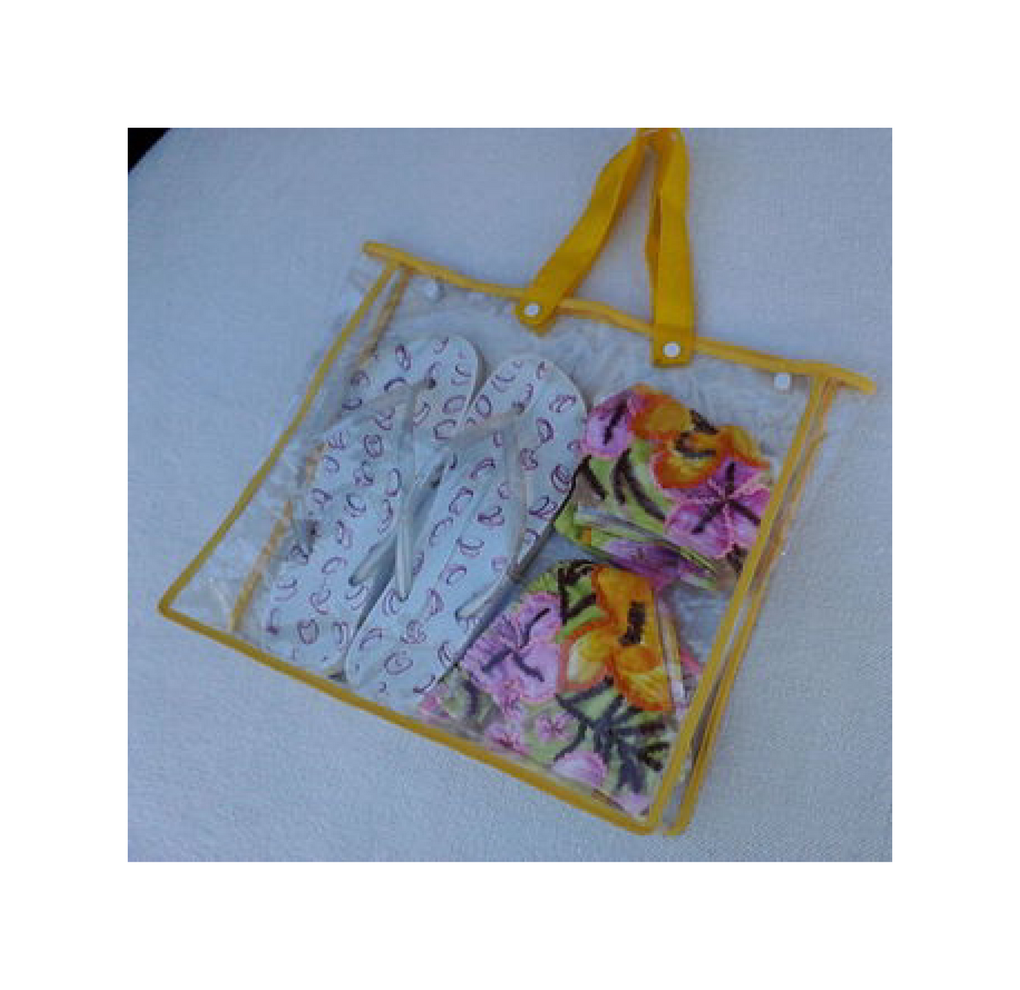 SACOLA PVC CRISTAL- 40x35x10cm | SP 17