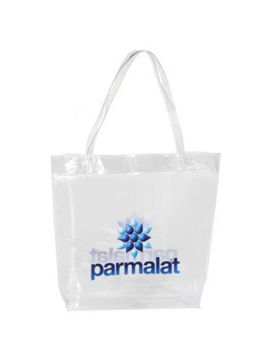 SACOLA PVC CRISTAL- 40x36x8cm | SP 64