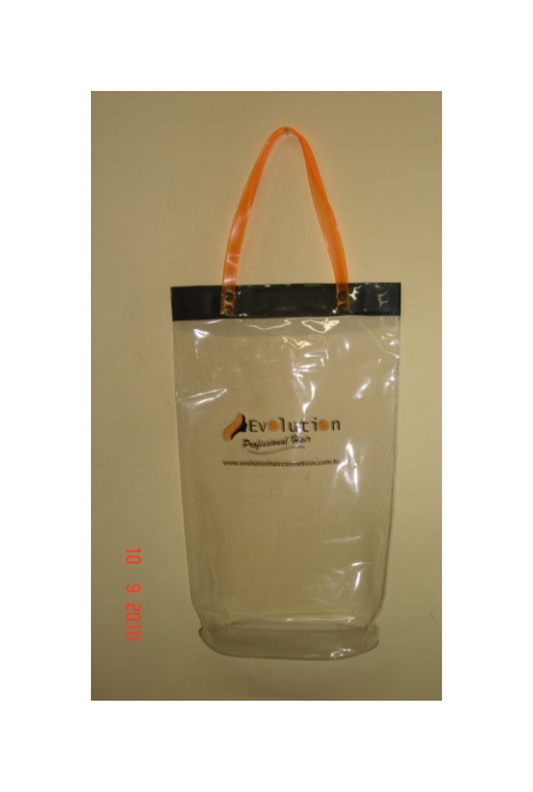 SACOLA PVC CRISTAL- 14x35x10cm | SP 71